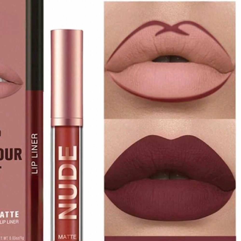 2 pc Maroon Lip Kit  💋